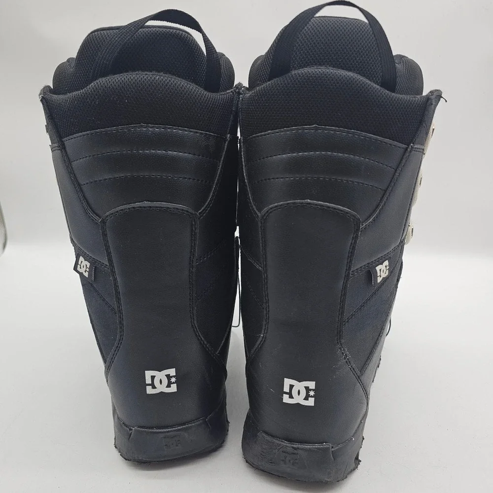 DC Mens Snowboarding Boots Phase 2015 ADYO200018 Lace-Up Size 9.5 Black‎